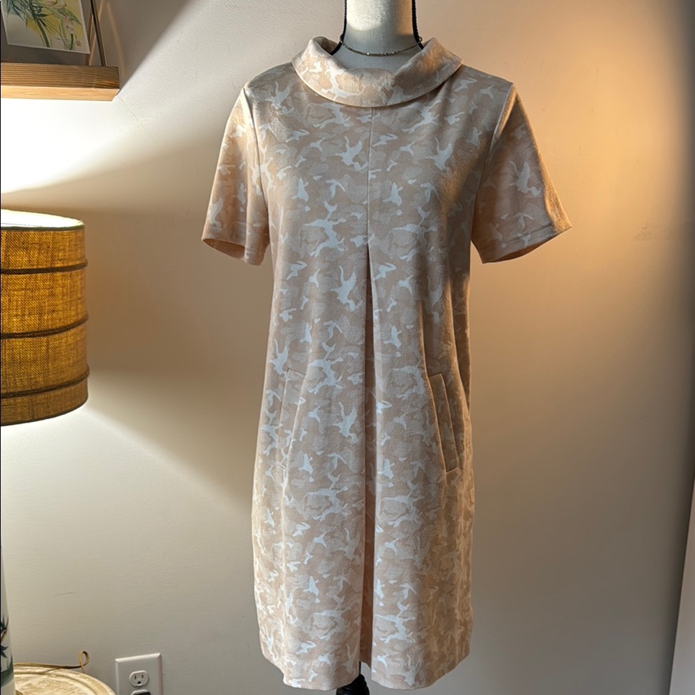 Tyler Boe Peach and cream Dress